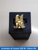 Women's Ring - Yellow Gold 10k (.417) 4.6 grams Size 10