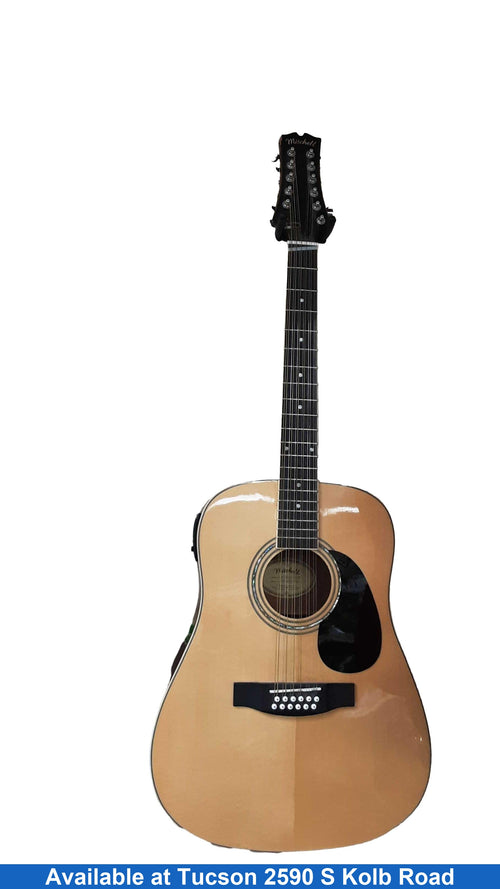 Mitchell D-120s-12e/n Brown Guitar