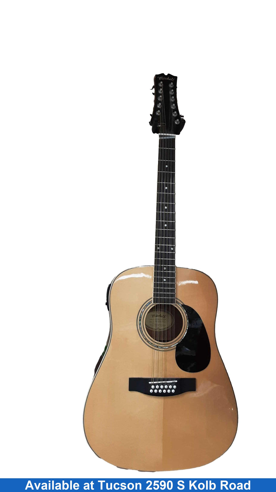 Mitchell D-120s-12e/n Brown Guitar