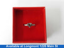 Women's Ring - White Gold 10k (.417) 1.8 grams Size 5.5