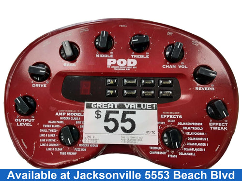 Line 6 The Ultimate Guitar Box Red Audio Equipment