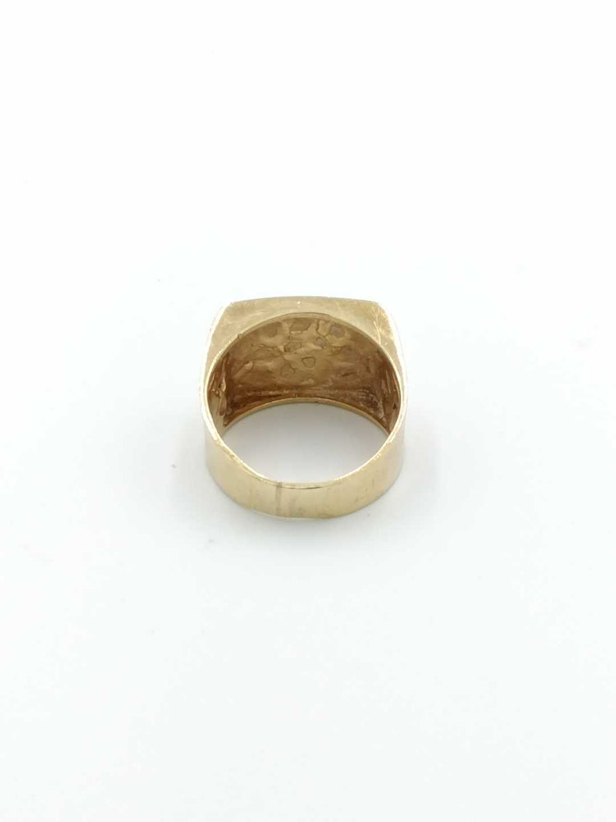Men's Ring - Yellow Gold 10k (.417) 7 grams Size 9