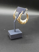 Shrimp Earrings - Yellow Gold 10k (.417) 4.7 grams