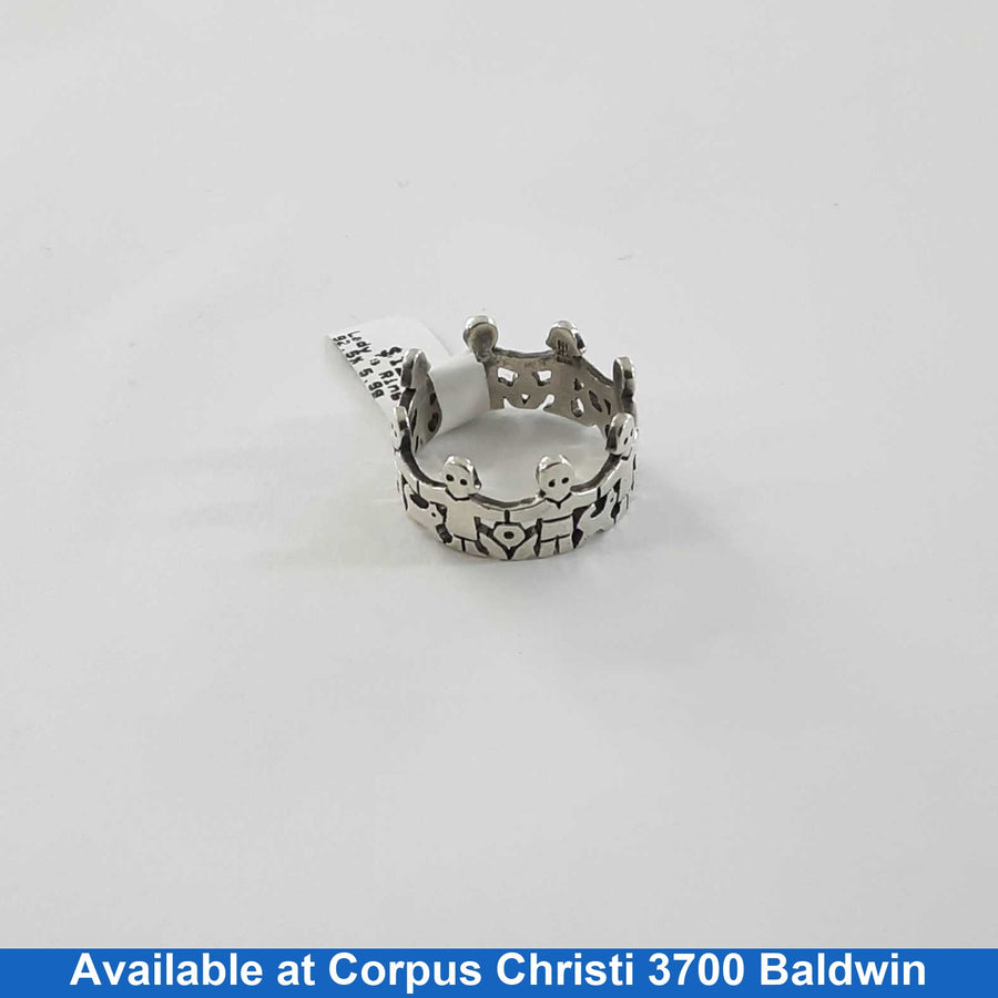 Women's Ring - Silver 5.9 grams Size 10