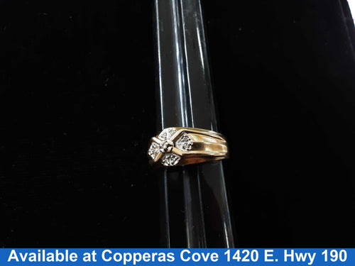 Men's Ring - Yellow Gold 10k (.417) 5 grams Size 9.5