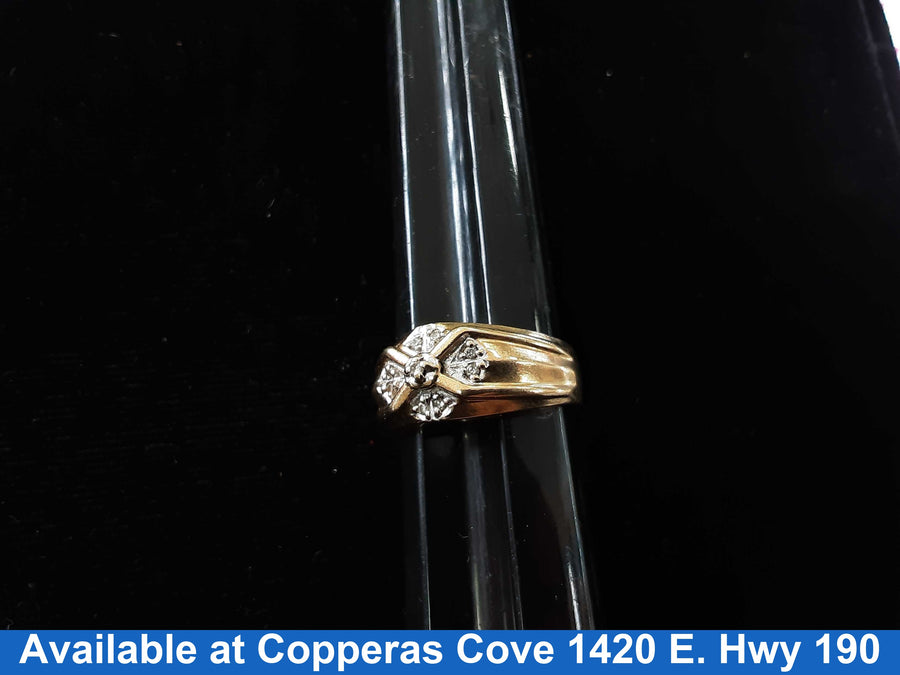 Men's Ring - Yellow Gold 10k (.417) 5 grams Size 9.5