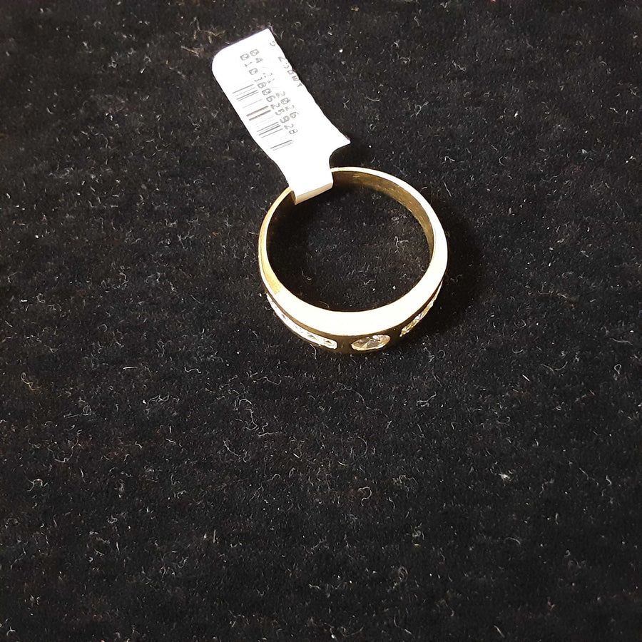 Ring - Wedding Band - Yellow Gold 10k (.417) 4.1 grams Size 9.5