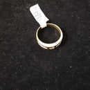 Ring - Wedding Band - Yellow Gold 10k (.417) 4.1 grams Size 9.5