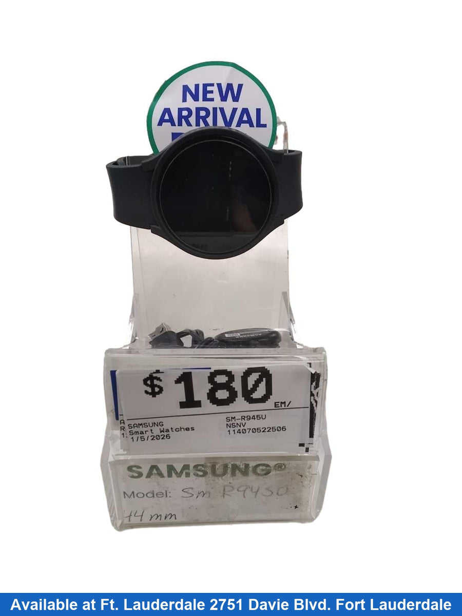 Samsung Sm-r945u Black Smart Watch