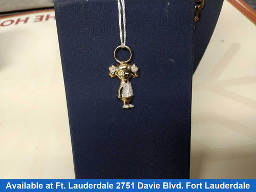 Symbol Pendant - Yellow Gold 10k (.417) 1.1 grams
