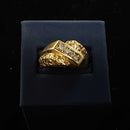 Women's Ring - Yellow Gold 10k (.417) 7.7 grams Size 8