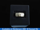 Women's Ring - White Gold 18k (.750) 7.2 grams Size 20
