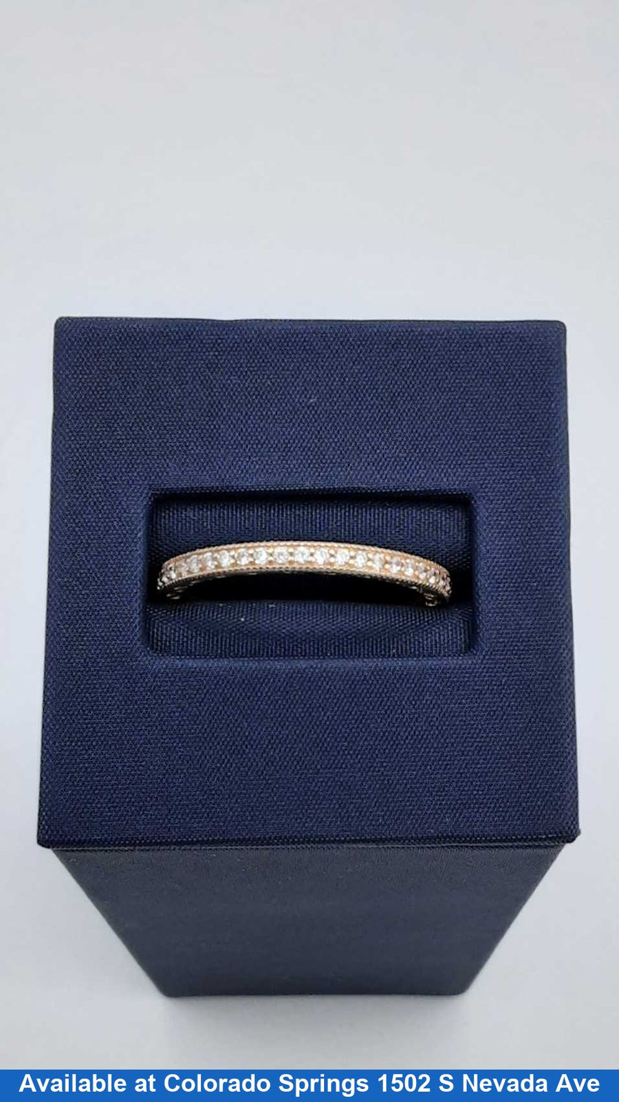 Women's Ring - Anniversary - Yellow Gold 14k (.585) 2.4 grams Size 9