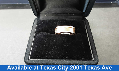 Men's Ring - Yellow Gold 18k (.750) 6.9 grams Size 7