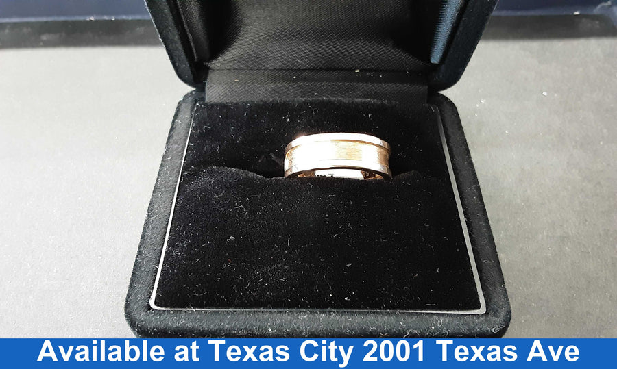 Men's Ring - Yellow Gold 18k (.750) 6.9 grams Size 7