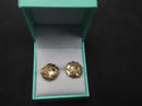 Double Stud Earring - Yellow Gold 14k (.585) 2.8 grams
