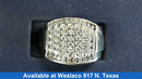 Men's Ring - White Gold 10k (.417) 6.8 grams Size 9