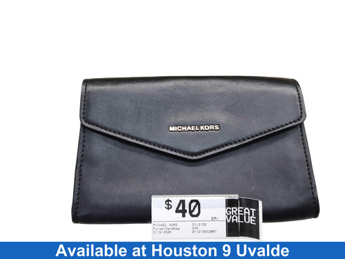 Michael Kors Di-2109 Black Purse / Handbag
