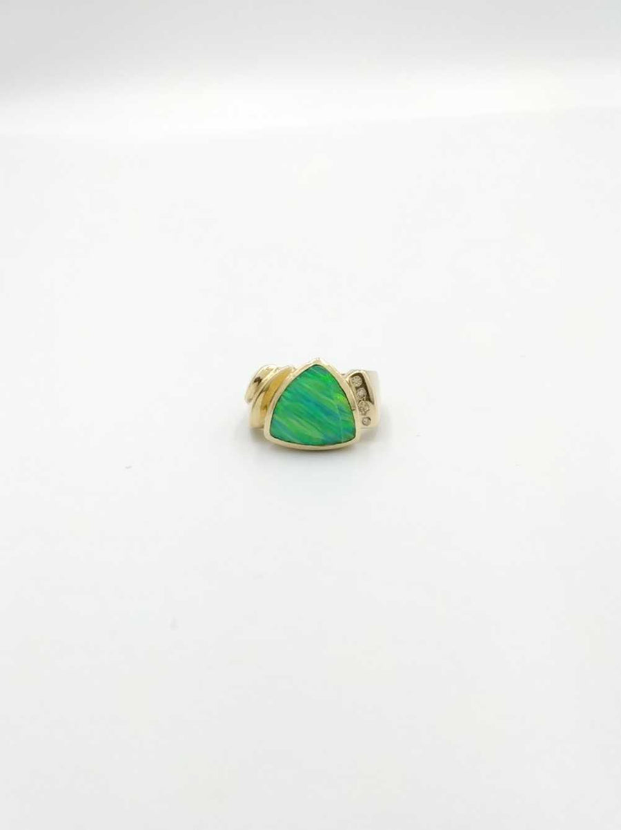 Men's Ring - Yellow Gold 10k (.417) 8.4 grams Size 7