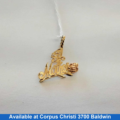 Pendant - Yellow Gold 14k (.585) 2 grams