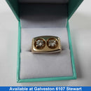 Men's Ring - Yellow Gold 14k (.585) 14 grams Size 11