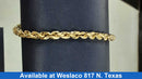 Rope Bracelet - Yellow Gold 14k (.585) 4.9 grams 9 inch