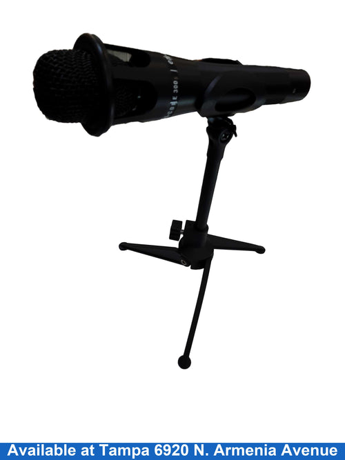 En Core 300 Black Corded Microphone