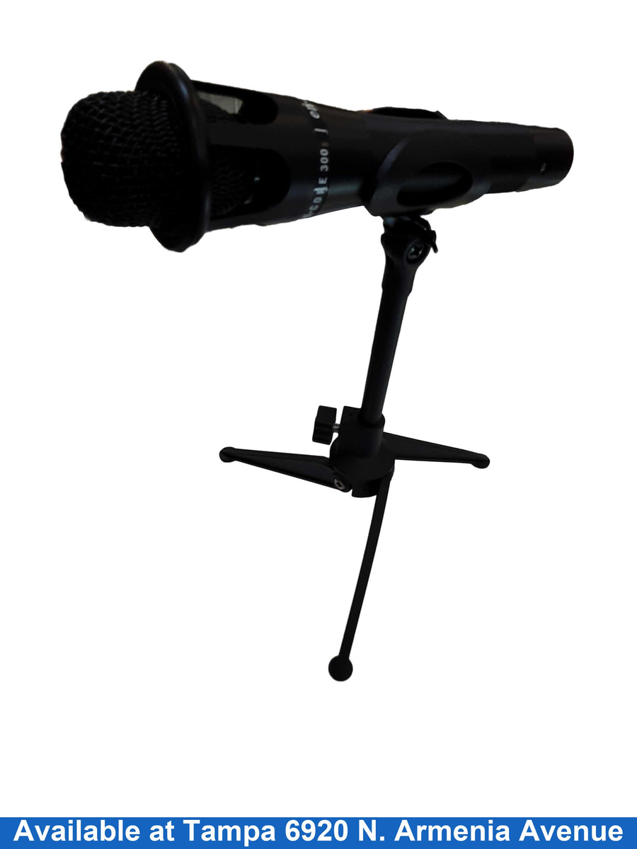 En Core 300 Black Corded Microphone