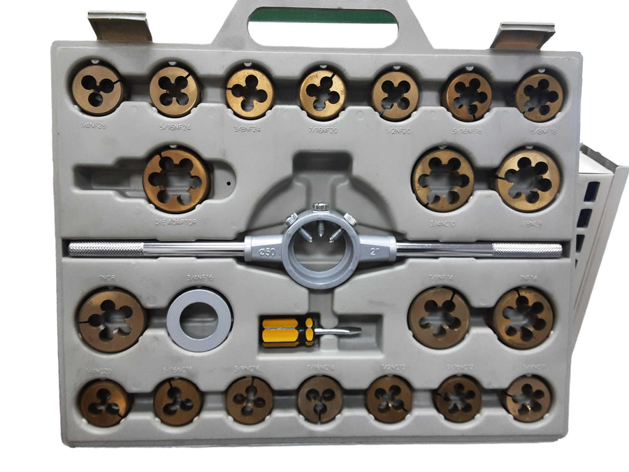 Neiko 00916a Beige / Tan Tap & Die Set