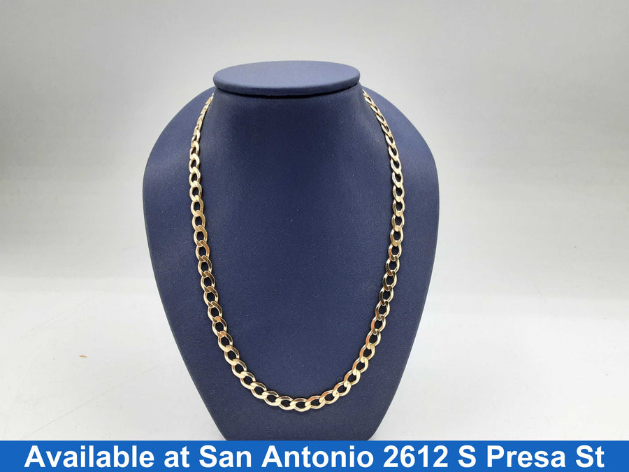 Yellow Gold 10k (.417) 14.4 grams 22 inch