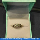 Women's Ring - White Gold 18k (.750) 4 grams Size 6