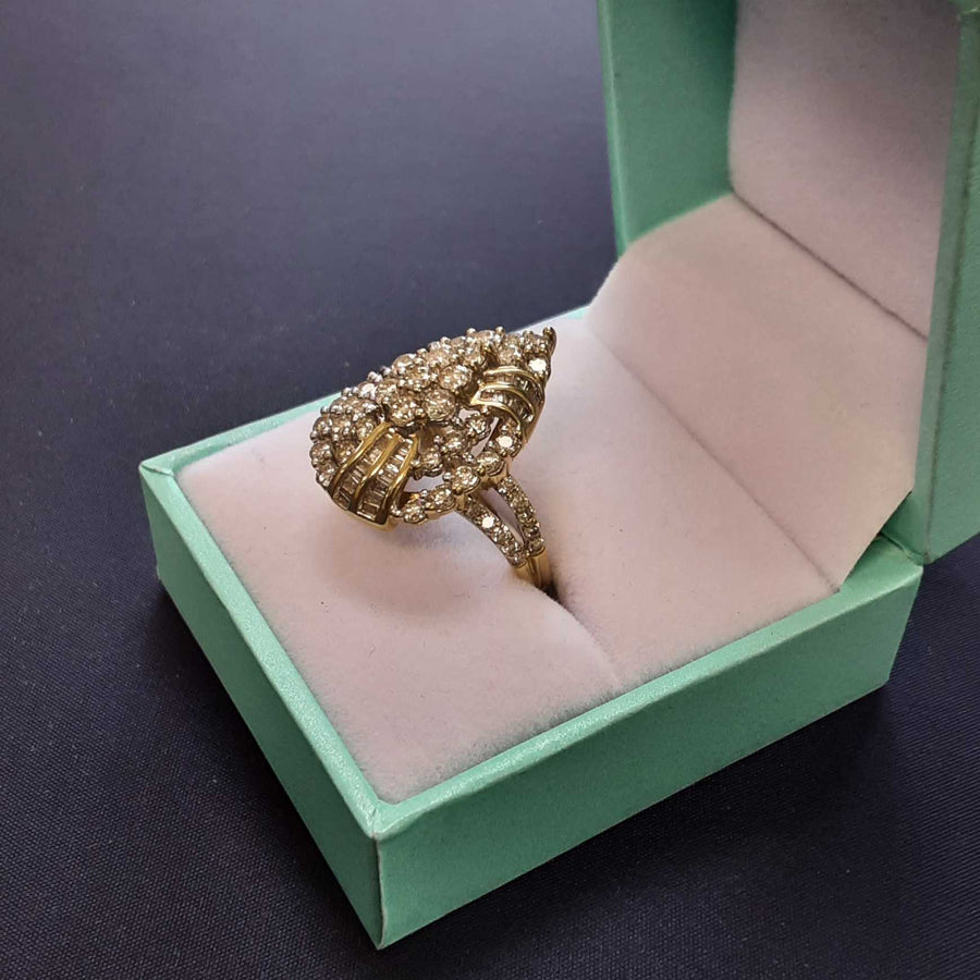 Women's Ring - Yellow Gold 10k (.417) 6.5 Grams Size 7