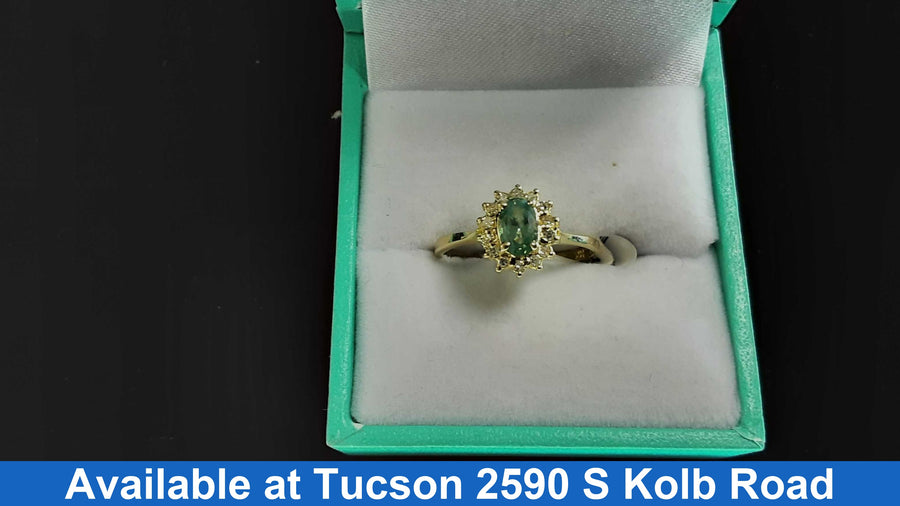 Women's Ring - Yellow Gold 14k (.585) 2.1 grams Size 7