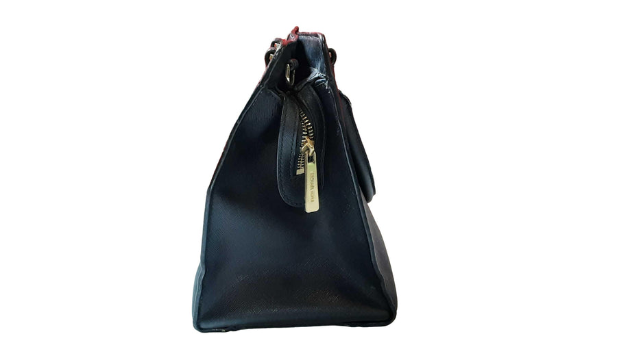 Michael Kors 38h7gqns7l Black Purse / Handbag