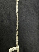 Tennis Bracelet - White Gold 10k (.417) 9.2 grams 8 inch