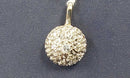 Diamond Pendant - White Gold 10k (.417) 2.6 grams