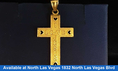 Religious Pendant - Yellow Gold 10k (.417) 1.1 grams