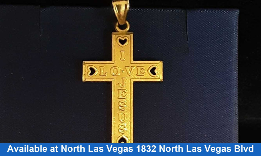 Religious Pendant - Yellow Gold 10k (.417) 1.1 grams
