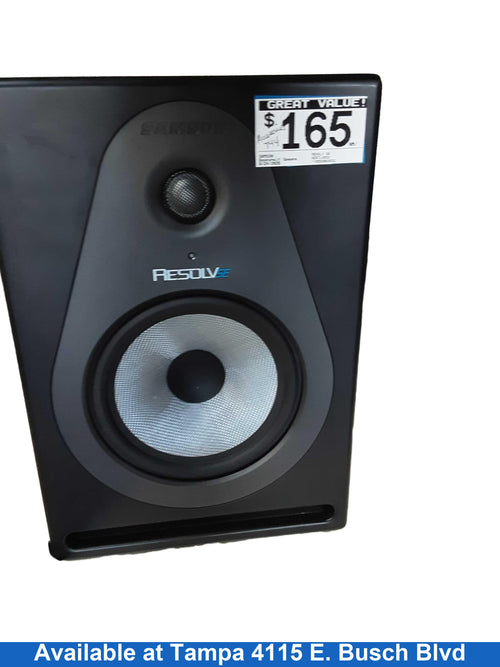 Samson Resolv S8 Black Bookshelf Speaker