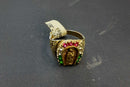 Women's Ring - Yellow Gold 10k (.417) 6.1 grams Size 9.5