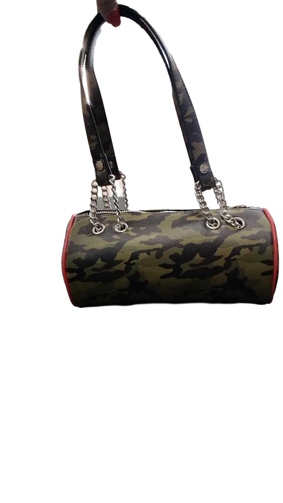 Von Dutch Camo Barrel Camo Purse / Handbag