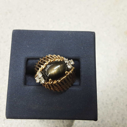 Women's Ring - Yellow Gold 14k (.585) 6.9 grams Size 7