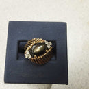 Women's Ring - Yellow Gold 14k (.585) 6.9 grams Size 7