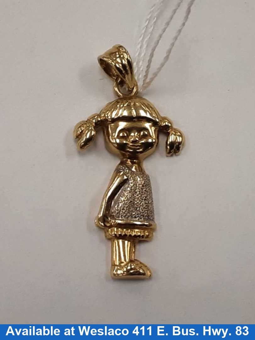 Symbol Pendant - Yellow Gold 10k (.417) 2.1 grams