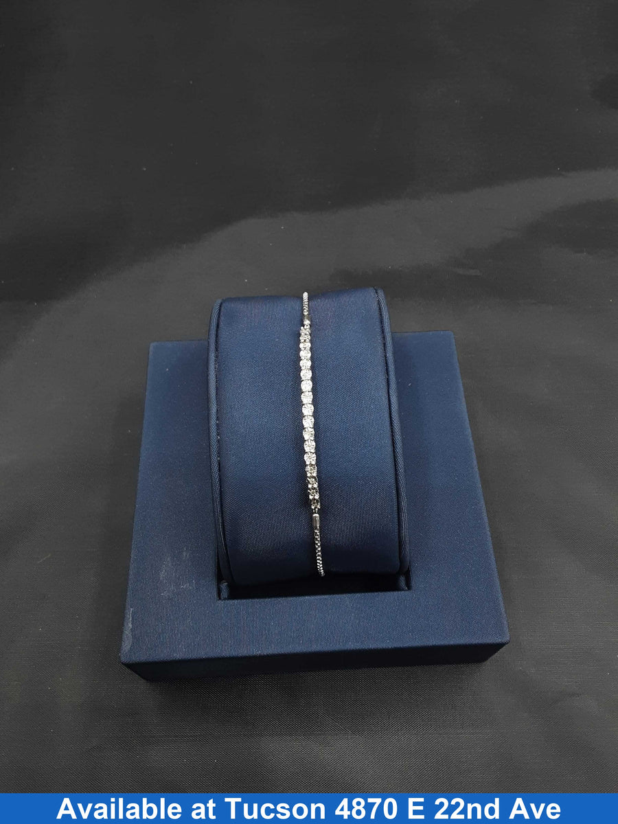 Tennis Bracelet - Silver 3.7 grams 8 inch