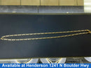 Figaro Chain - Yellow Gold 14k (.585) 19.9 grams 24 inch