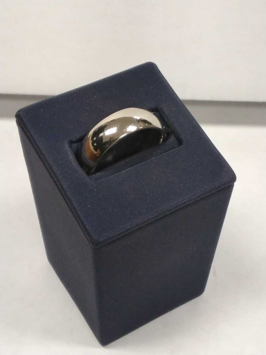 Ring - Wedding Band - White Gold 14k (.585) 11.3 grams Size 11
