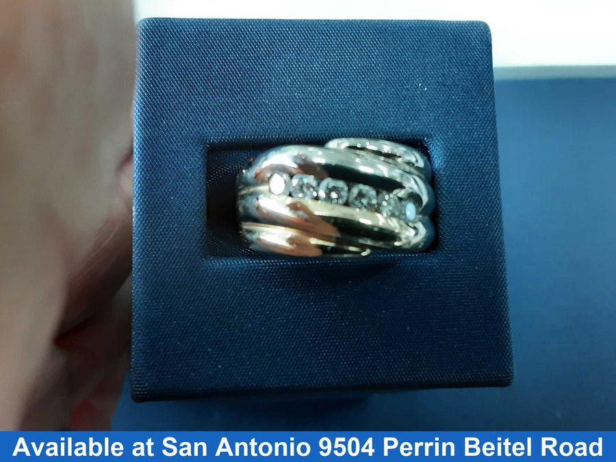 Ring - Wedding Band - Yellow Gold 14k (.585) 12.5 grams Size 9