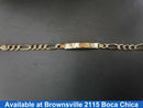 ID Bracelet - Yellow Gold 14k (.585) 12.8 grams 7 inch