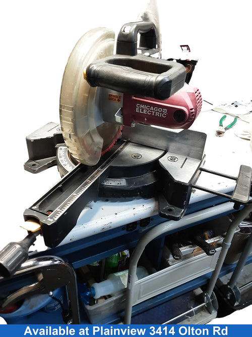 Chicago Electric 56708 Silver Corded Table Saw